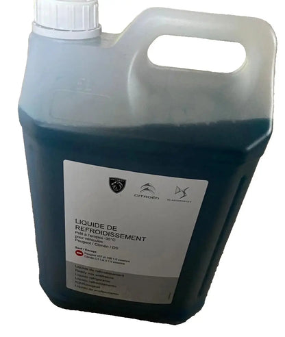 PEUGEOT CITROEN 1637756980 Liquide refroidissement Glysantin G33 BLEU VERT 5L PSA