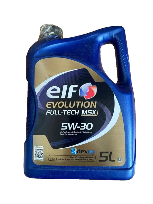 ELF Huile moteur Evolution Fulltech MSX 5W30 5L