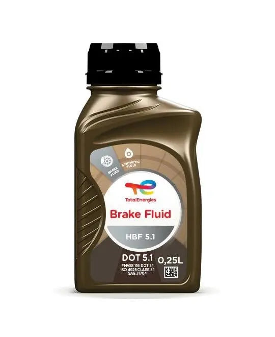 TotalEnergies 213825 HBF 5.1 Brake Fluids DOT 5.1 250ML TOTAL