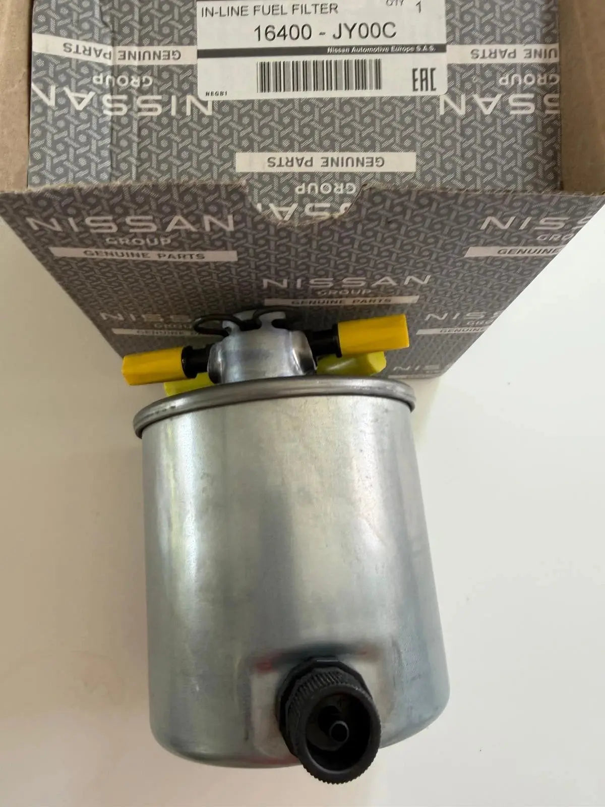 RENAULT NISSAN 16400JY00C Filtre à carburant d'origine RENAULT
