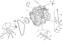 MANITOU 474948 COURROIE ALTERNATEUR PERKINS - GR PARTS