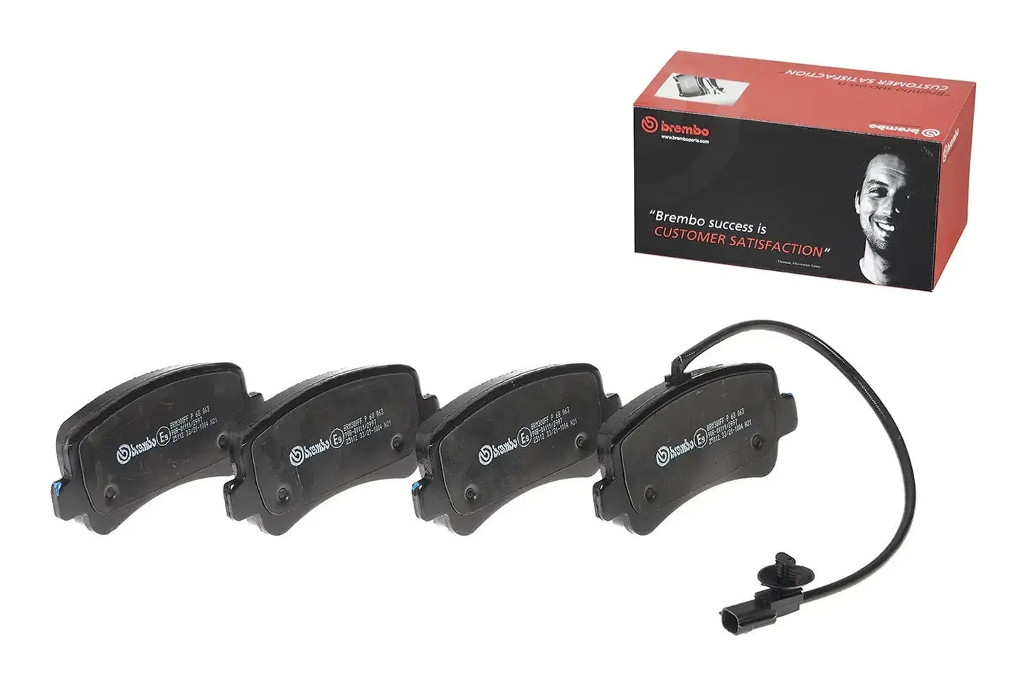 BREMBO P 68 063 Plaquettes de frein - GR PARTS