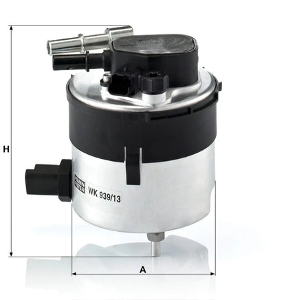 MANN-FILTER WK 939/13 Filtre à carburant MANN-FILTER