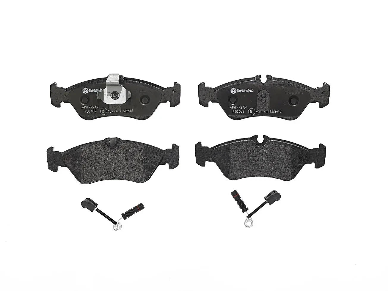 BREMBO Prime P 50 082 Plaquettes de freincontact de signal d'usure inclus