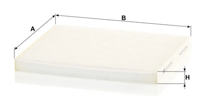 MANN-FILTER CU 24 004 Filtre d'habitacle MANN-FILTER