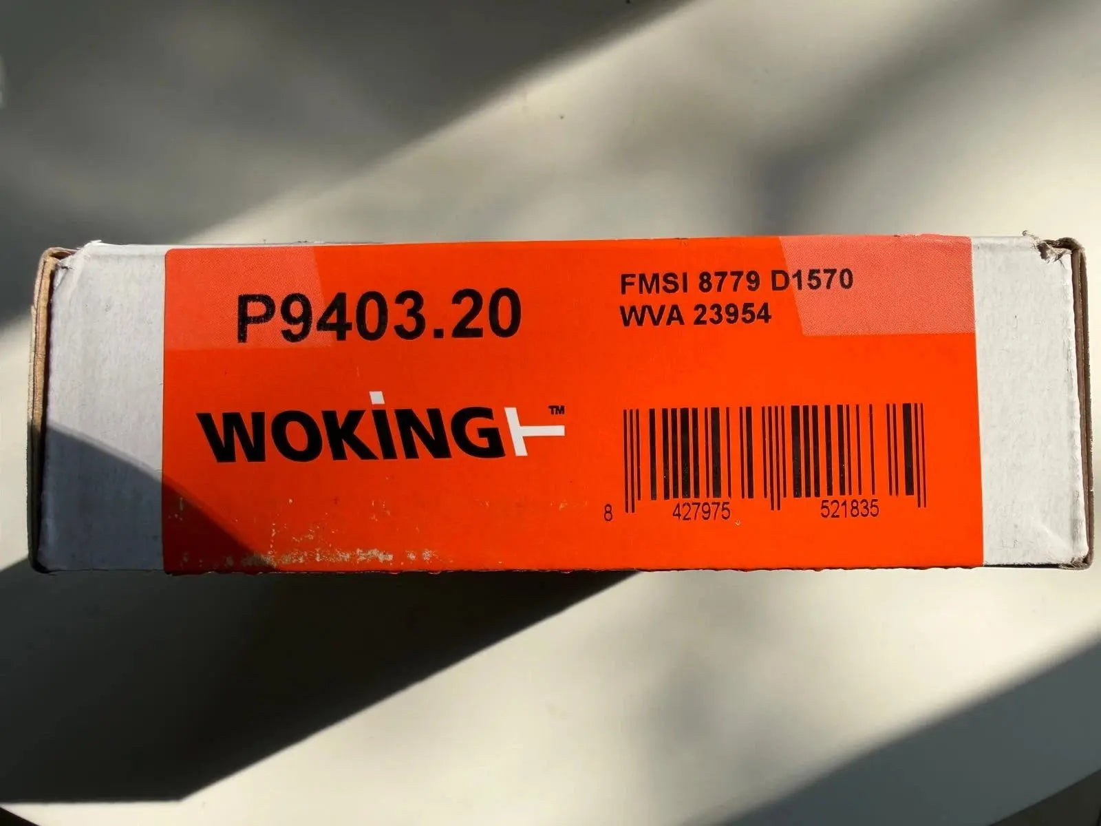 WOKING P940320 Jeu de 4 plaquettes de frein - GR PARTS