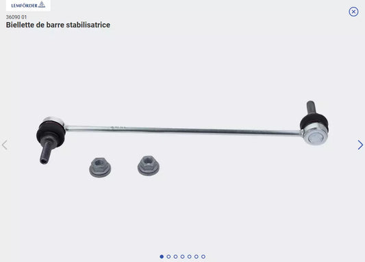 Biellette de barre stabilisatrice LEMFÖRDER 36090 01