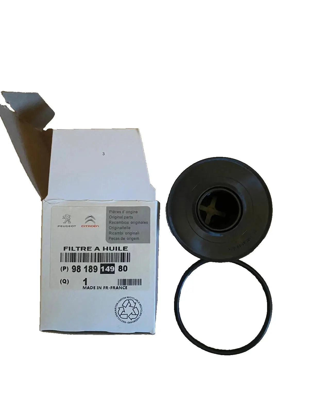 PEUGEOT 9818914980 Filtre à huile ADAPTABLE