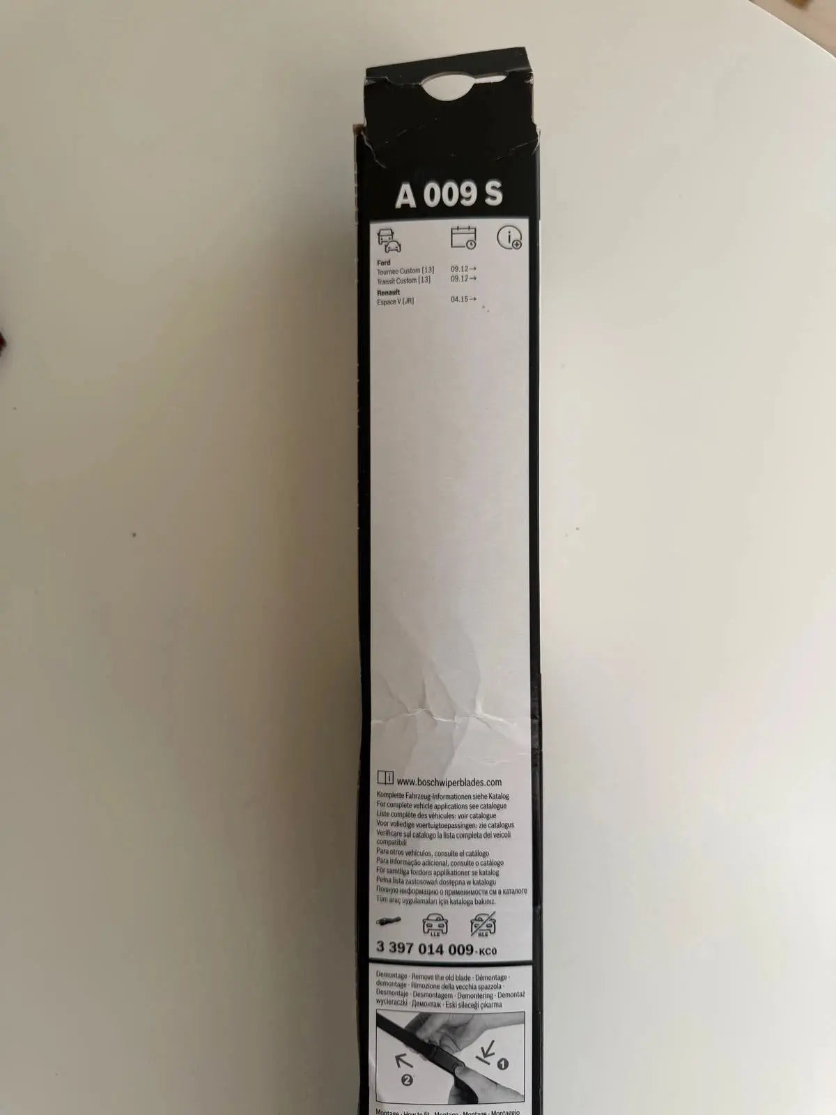 BOSCH 3 397 014 009 Balai d'essuie-glace Aerotwin A009S, 750/700mm 2 Pièce BOSCH