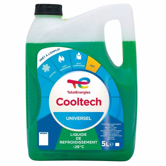 TOTAL 31381 Liquide de refroidissement universel -26°C (Volume : 5L)