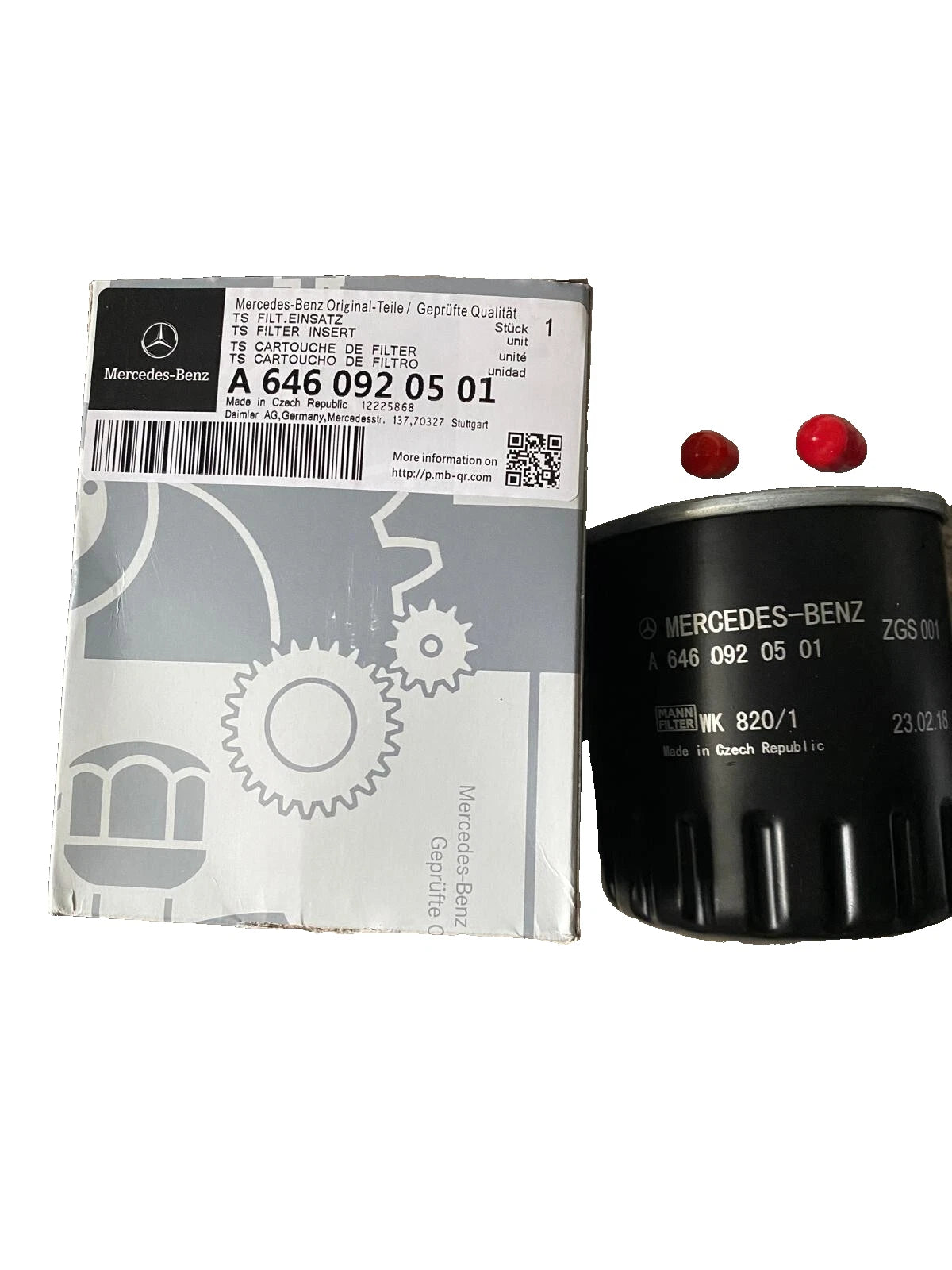 Filtre à Carburant Diesel A6460920501 Mercedes-Benz