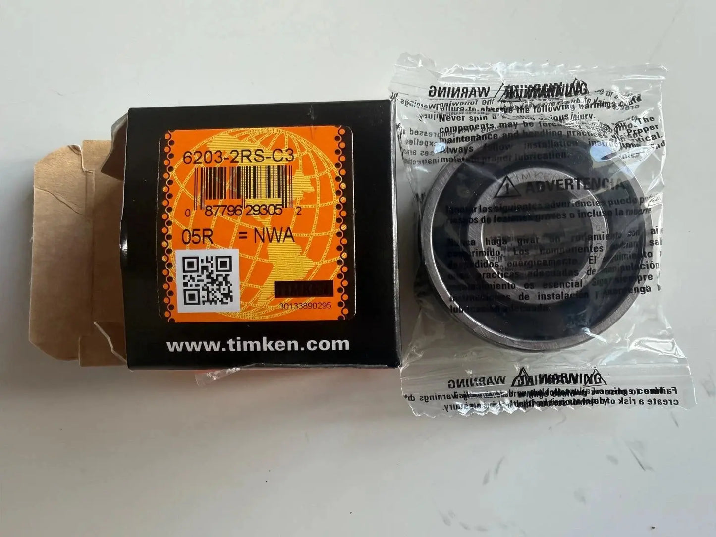 Roulement TIMKEN 6203-2RSH-C3 40x17x12 TIMKEN