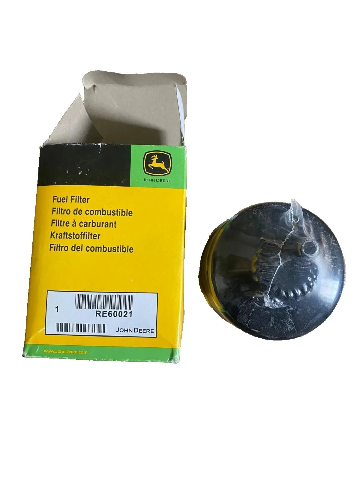 JOHN DEERE RE60021 FILTRE À CARBURANT, CARTOUCHE SÉPARATEUR D’EAU JOHN DEERE