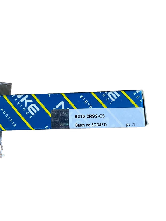 Roulement NKE 6210-2RS2-C3 90x50x20