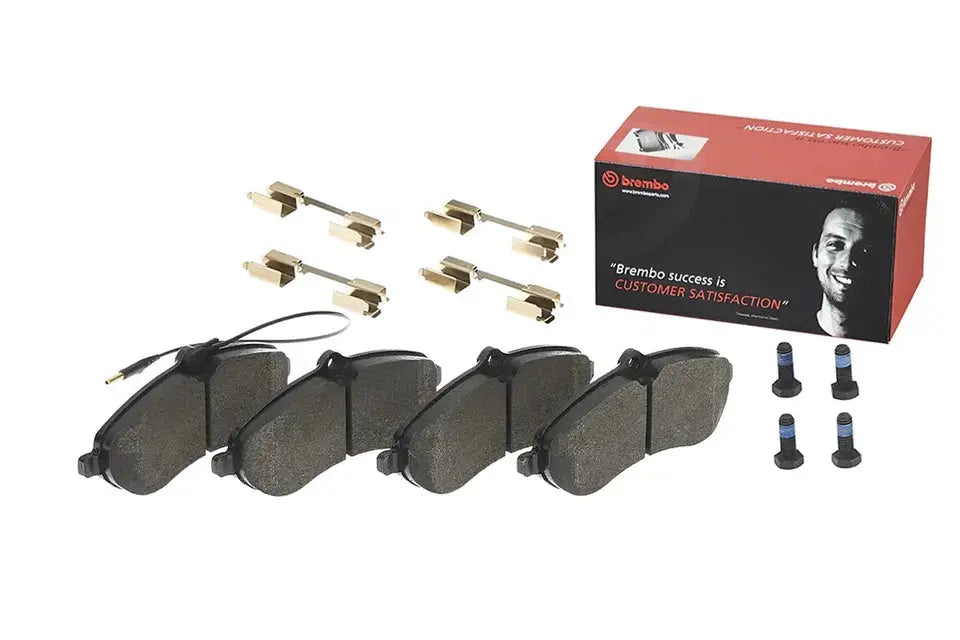 BREMBO Prime P 61 096 Plaquettes de frein contact de signal d'usure inclus BREMBO