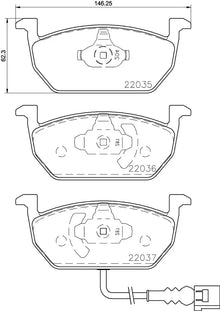 BREMBO P 85 137 Prime Plaquettes de frein - GR PARTS
