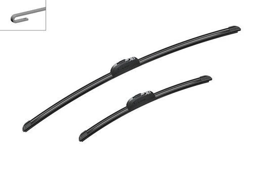 BOSCH 3 397 118 911 Balai d’essuie-glace Aerotwin Retrofit AR653S, 650mm - 400mm