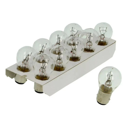Ampoule Philips 12499CP STOPS ET CLIGNOTANTS P21/5W 12V 21/5W BAY15D, 10 PIECES