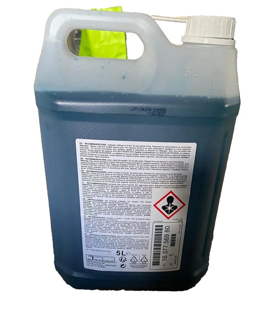 5L Liquide refroidissement 1637756980 PEUGEOT CITROEN Glysantin G33 BLEU VERT