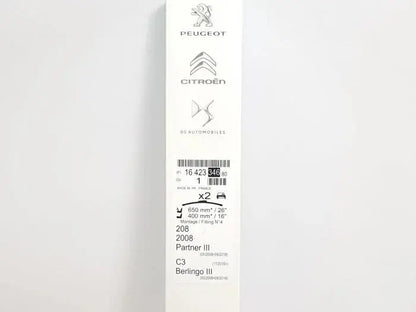 PSA PEUGEOT CITROEN 1642334680 Balai d'essuie-glace 650/400mm Avant PSA