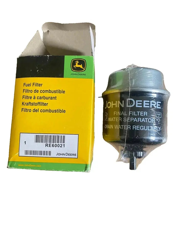 JOHN DEERE RE60021 FILTRE À CARBURANT, CARTOUCHE SÉPARATEUR D’EAU JOHN DEERE