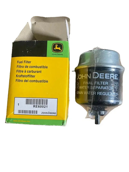 JOHN DEERE RE60021 FILTRE À CARBURANT, CARTOUCHE SÉPARATEUR D’EAU JOHN DEERE