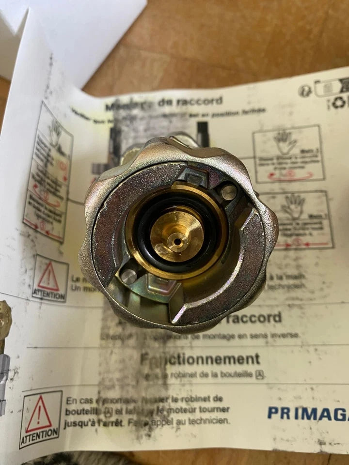 COUPLEUR LYRE CARBURATION GAZ PRIMAGAZ Connector bottle LPG Primagaz