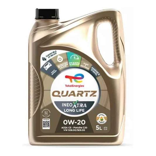 TOTAL 226006 Huile moteur Quartz Ineo Xtra Long Life 0W20 5L