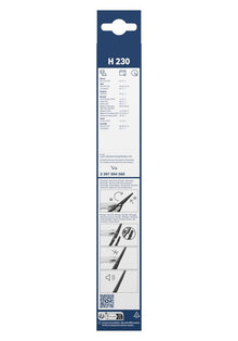 BOSCH 3 397 004 560 Balai d'essuie-glace Twin H230, 230mm, Arrière, 1 Pièce