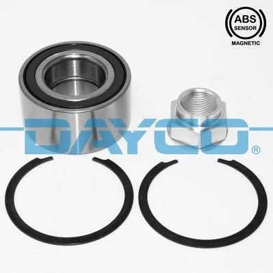 DAYCO KWD1011 Kit de roulement de roue avec capteur ABS intégré, 72 mm