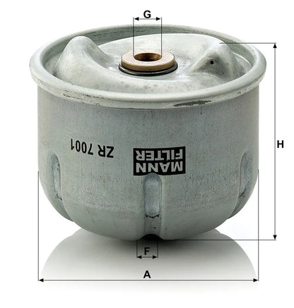 MANN-FILTER ZR 7001 Filtre à huile MANN-FILTER