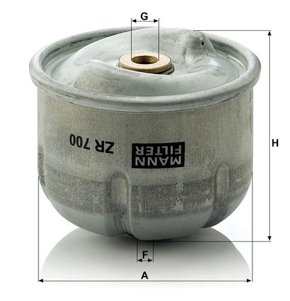 MANN-FILTER ZR 700 x Filtre à huile MANN-FILTER