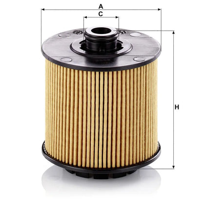 MANN-FILTER HU 9009 z Filtre à huile MANN-FILTER