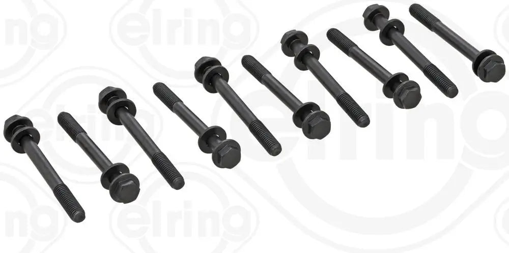 ELRING 862.810 Jeu de boulons de culasse de cylindre Héxagonal extérieur ELRING
