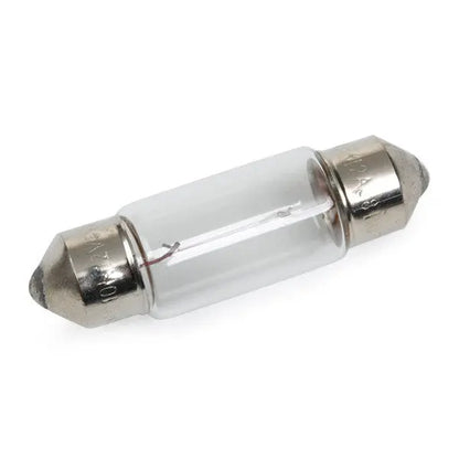 PHILIPS 12844CP Ampoule, feu éclaireur de plaque 12V 5W, C5W, Lampe de feston, SV8.5 10 Pièces PHILIPS