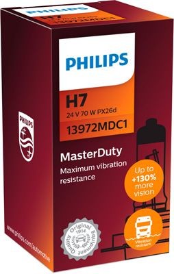 PHILIPS MasterDuty 13972MDC1 Ampoule, projecteur longue portée H7 PX26d