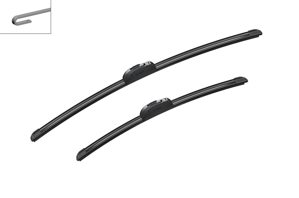 BOSCH 3 397 118 908 Balai d'essuie-glace Aerotwin Retrofit AR604S 600/450 mm Avant