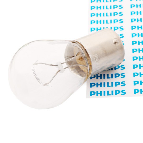 PHILIPS 12498CP Ampoule, feu clignotant 12V 21W, P21W, Lampe à boule 10 Pièces