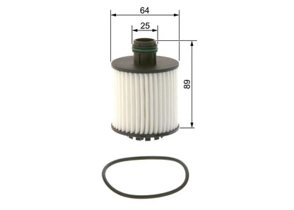 BOSCH F 026 407 259 Filtre à huile BOSCH
