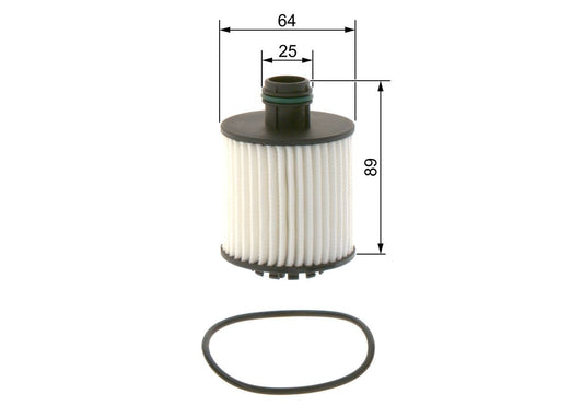 BOSCH F 026 407 259 Filtre à huile