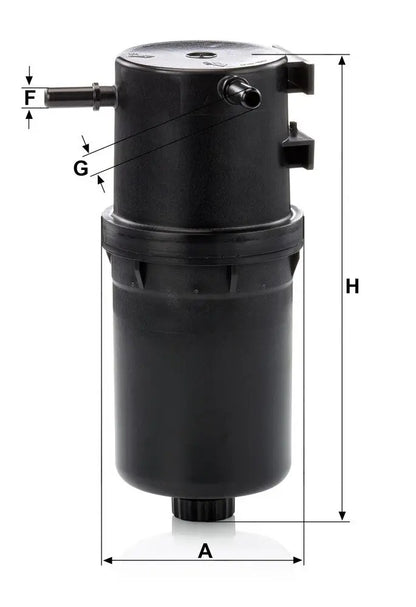 MANN-FILTER WK 9016 Filtre à carburant MANN-FILTER